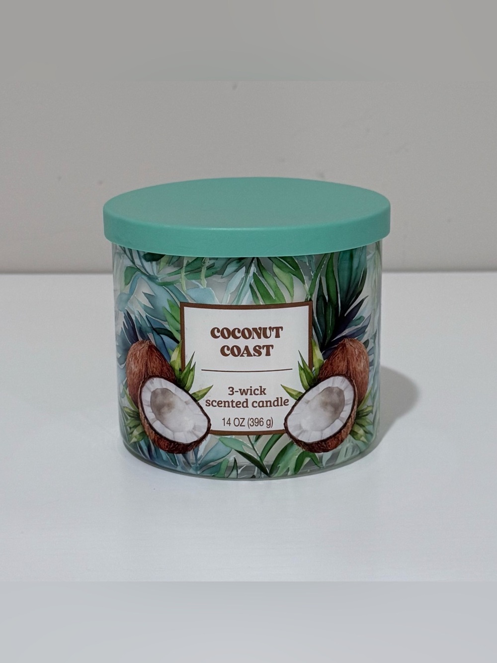 NEW Star Candle Co. Coconut Coast 3 Wick Candle